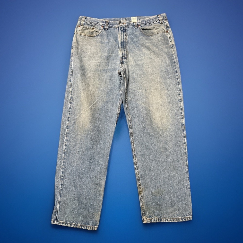 Vintage Levis 550 Jeans Mens 40x29 Straight Leg Regular Fit 90s Y2K *STAINS‎